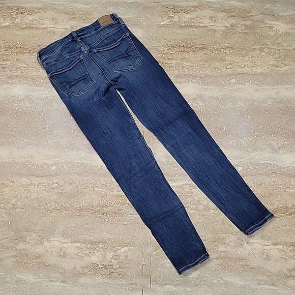 AMERICAN EAGLE WOMENS STRETCH JEGGINGS SIZE 2 - Picture 8 of 8